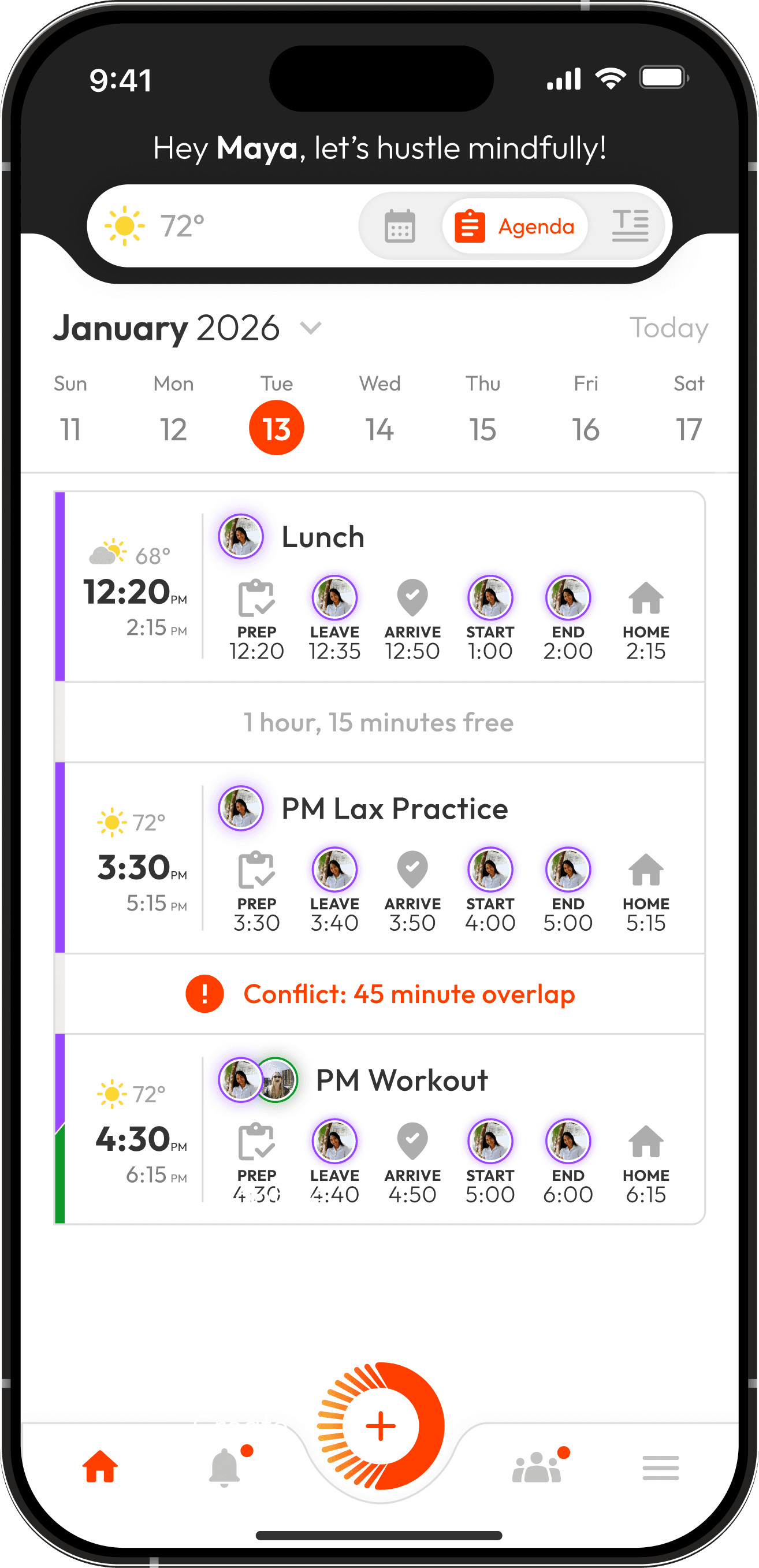 Orgo student athlete app